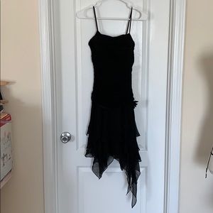 BCBGMAXAZRIA Black Cocktail Dress SZ M